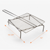 Thumbnail image #4 for Trento Large Tuscan Grill with Support, 15-1/5 x 13 Inches