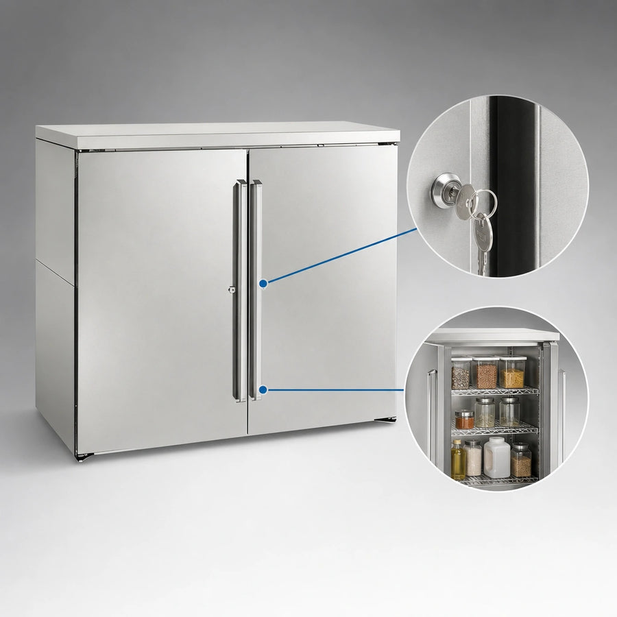 Locking Hinged Doors