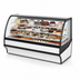 Thumbnail image #5 for 77-1/4-Inch Curved Glass Self-Contained Refrigerated Bakery Display Case with Glass Ends, White