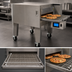 Thumbnail image #4 for Lincoln Foodservice Aperion Impinger 2424-SUH-QS Single Deck Floor Model Electric Conveyor Pizza Oven with 24