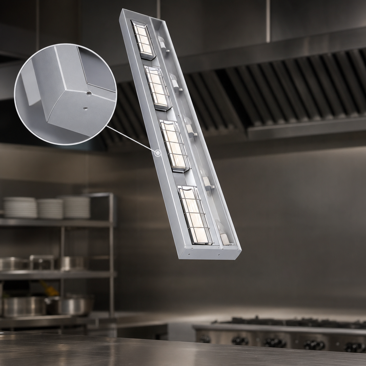 Product image #4 for Hatco Ultra-Glo 24-Inch Unlighted Infrared Strip Heater with Double Ceramic Tiles and Aluminum Housing