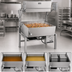 Thumbnail image #4 for Skittle SKG15-9 Gas Multi-Function Tilting Skillet / Braising Pan