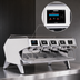 Thumbnail image #4 for UNIC Epic 3 White 3-Group Automatic Commercial Espresso Machine with 14.3-Liter Boiler