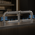 Thumbnail image #4 for Glastender Pipe Bridge 14-Faucet Countertop Air-Cooled Draft Dispensing Tower, Mirror Finish