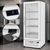 Thumbnail image #4 for Beverage Air MarketMax 1-Section Reach-In Glass Door Freezer Merchandiser, 11.9 Cu. Ft., White, Bottom-Mount, 115V