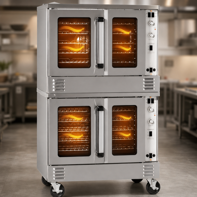 Product image #4 for Southbend Platinum Full-Size Double Deck Gas Convection Oven