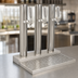Thumbnail image #4 for Skyline 3-Faucet Countertop Glycol-Cooled Draft Beer Station, Less Rinser, Polished Stainless Steel