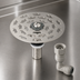 Thumbnail image #4 for Krowne Royal Series Underbar Drop-In Glass Rinser, 4-1/2 Inch Diameter, Stainless Steel, Perforated Grid