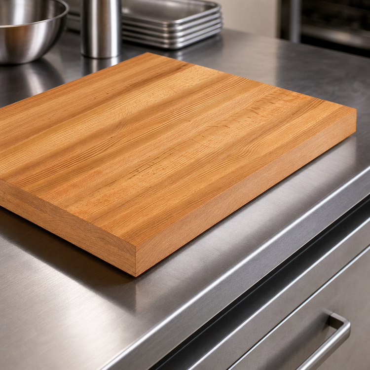 Product image #4 for Appalachian Red Oak Edge Grain Kitchen Countertop, 18 x 25 x 1-1/2 Inch Thick