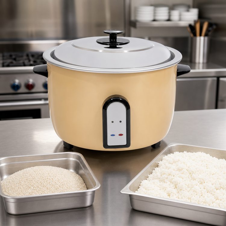 Product image #4 for RiceMaster Electric Countertop Rice Cooker/Warmer/Steamer, 25 Cup Uncooked Capacity, 208/230V