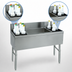 Thumbnail image #4 for Prestige Supreme 60-Inch Stainless Steel Bar Ice Chest with 10-Circuit Cold Plate and Bottle Wells