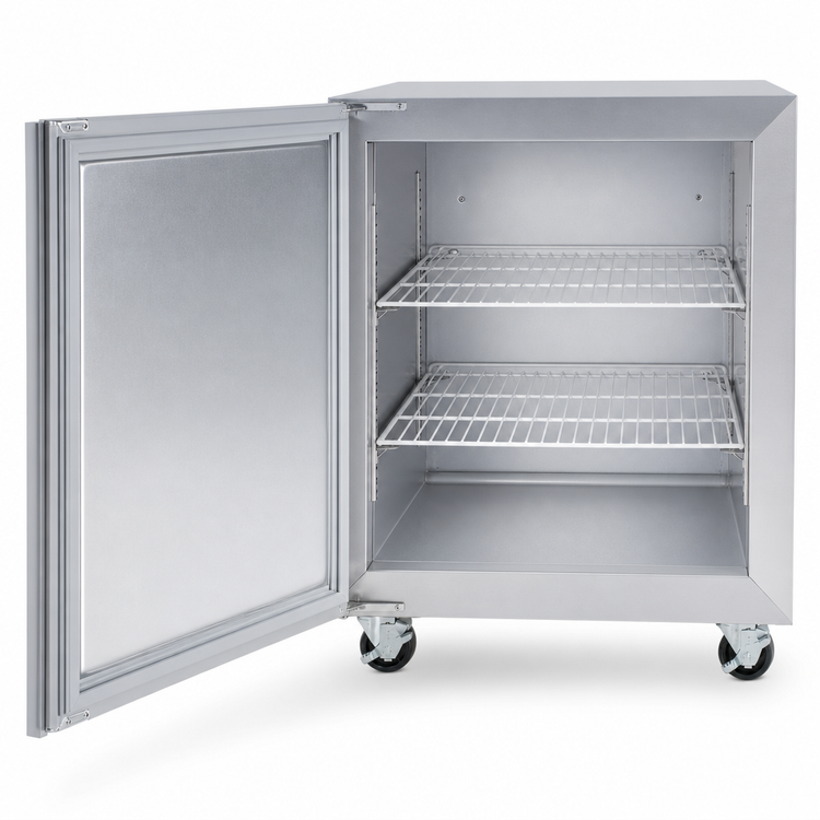 Product image #4 for Traulsen Dealer's Choice 27-Inch Compact Undercounter Freezer with Left-Hinged Solid Door