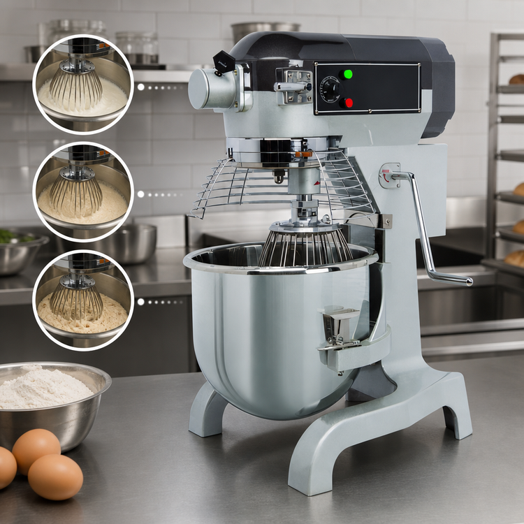 Product image #4 for General 20 Quart 3-Speed Commercial Planetary Bench Mixer with #12 Hub