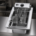 Thumbnail image #4 for Wells Drop-In Electric Single-Pot Fryer with Thermostatic Controls, 15 lb Capacity