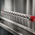 Thumbnail image #4 for Micro Matic Kool-Rite 36-Inch Wall-Mount Glycol-Cooled 12-Faucet Short-Shank Insert Module