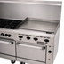 Thumbnail image #4 for Vulcan Endurance 60-Inch Gas Restaurant Range with 4 Open Burners, 36-Inch Griddle, Standard Oven and Convection Oven