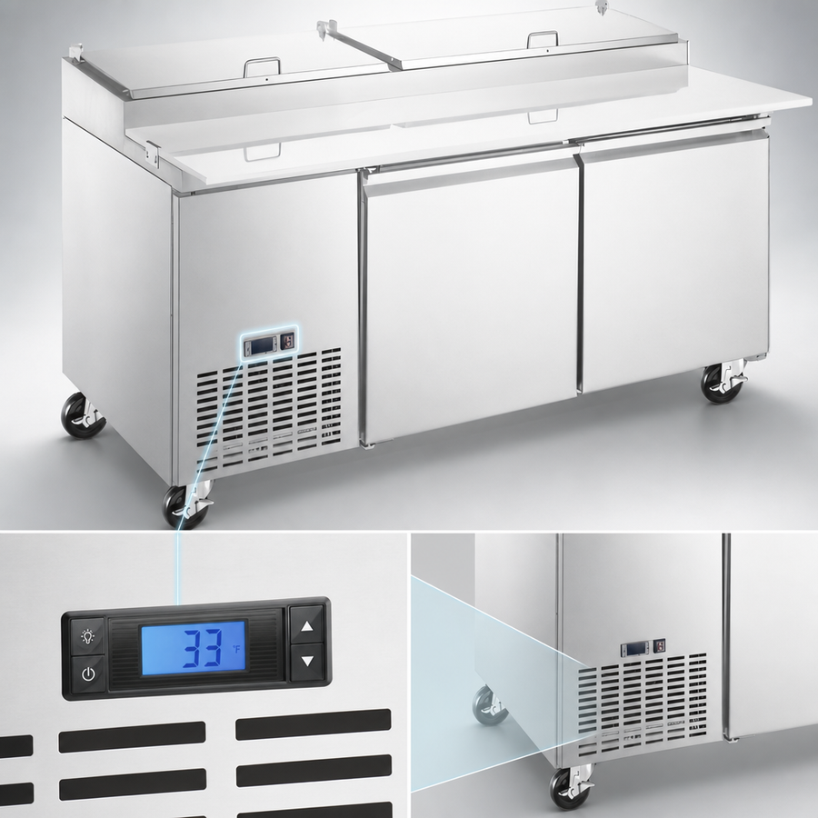 Digital Temperature Controller With LCD Display