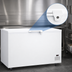 Thumbnail image #4 for Accucold Commercial Chest Freezer, 12.8 Cu. Ft., 60-Inch Wide, Solid Lift-Up Lid, White