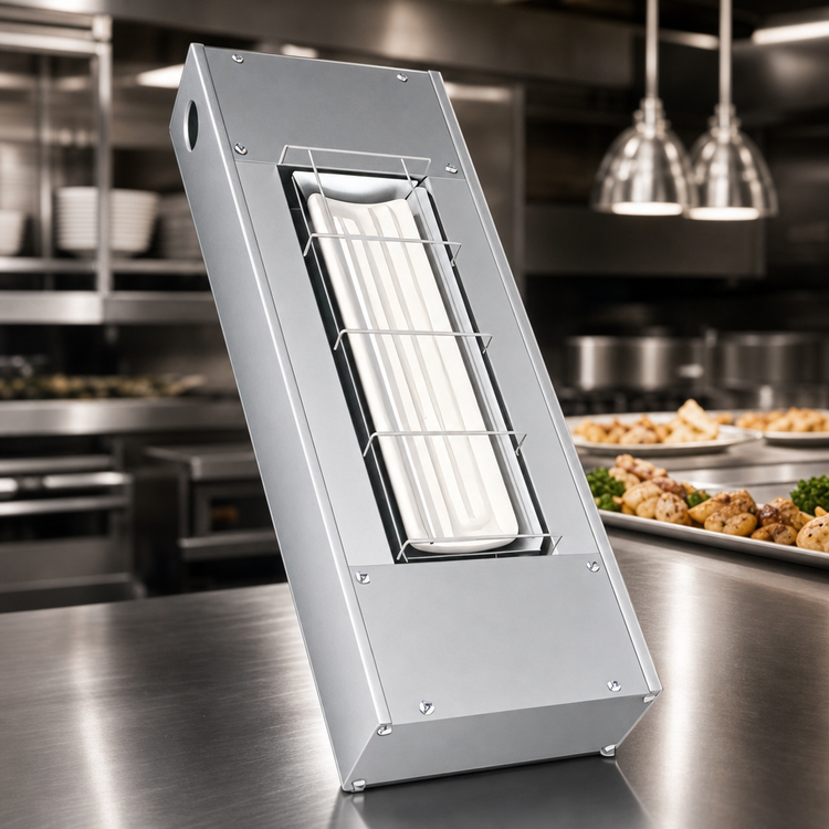 Product image #4 for Hatco Ultra-Glo 60 Inch Unlighted Double Ceramic Infrared Strip Heat Lamp Food Warmer