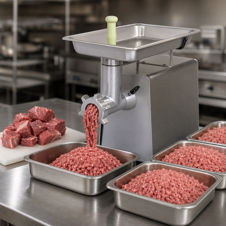 Product image #4 for Bench-Style Meat Grinder with #12 Attachment Hub, 1 HP