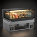 Thumbnail image #4 for Structural Concepts Reveal Self-Service Non-Refrigerated Slide-In Counter Display Case, 35-3/4-Inch Wide, Black