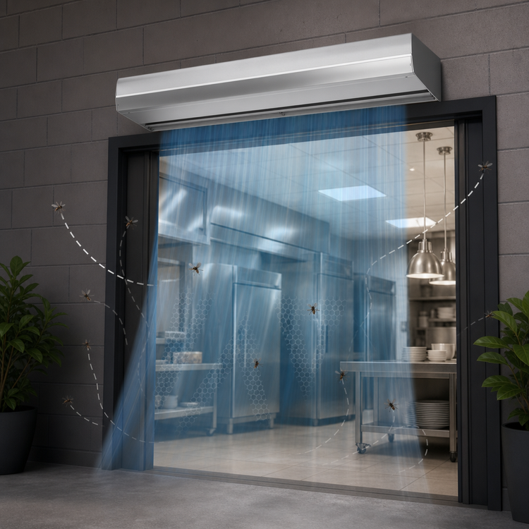 Product image #5 for Berner Architectural Icon 10 48-Inch Unheated Air Curtain