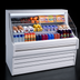 Thumbnail image #4 for Howard-McCray Ovation Series 51-Inch Self-Contained Horizontal Open Merchandiser with LED Lighting, White Finish