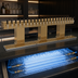 Thumbnail image #4 for Glastender BRT-24-PBR Triple-Column Countertop Glycol-Cooled Bridge Draft Dispensing Tower, 24 Faucets, Polished Brass Finish