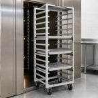 Thumbnail image #4 for Channel Manufacturing 410S-OR Single-Section Stainless Steel Side-Loading Oven Rack, 30-Pan Capacity, No Lift