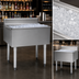 Thumbnail image #4 for Eagle Group 2200 Series 42 Inch Underbar Ice Bin/Cocktail Unit with 7-Circuit Cold Plate, 180 lb Capacity