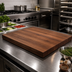 Thumbnail image #4 for John Boos Boos Block 36 Inch x 27 Inch American Black Walnut Edge Grain Kitchen Countertop
