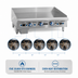 Thumbnail image #4 for Imperial ITG-60 60-Inch Countertop Gas Griddle with Thermostatic Controls
