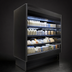 Thumbnail image #4 for Howard-McCray 35E Series 99-Inch x 60-Inch Vertical Dairy Open Merchandiser with Remote Refrigeration and LED Shelves