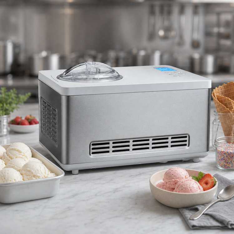 Product image #4 for Waring 2-Qt. Electric Ice Cream Maker with Built-In Compressor