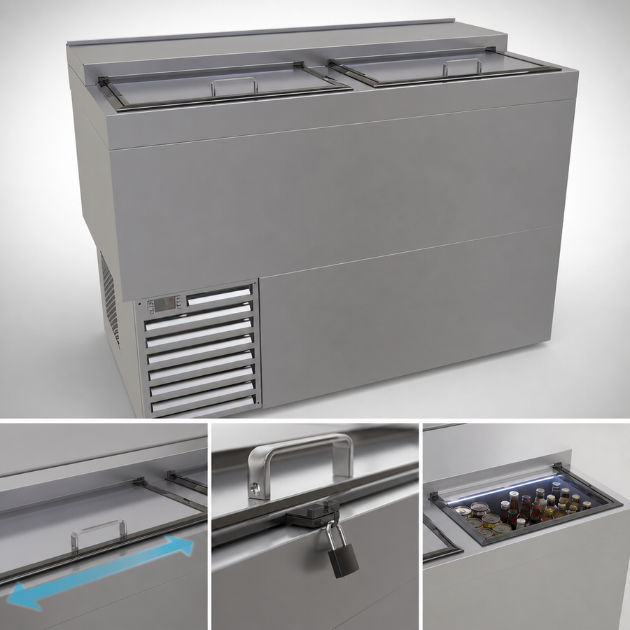 Locking Sliding Top Doors
