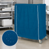 Thumbnail image #4 for Metro 36 x 24 x 62 Inch Mariner Blue Cart Cover for Queen Mary & Banquet Carts