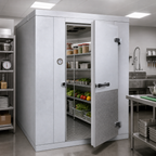 Thumbnail image #4 for Kolpak Kold-Front KF7-1208-CR Indoor Walk-In Cooler, Remote Refrigeration, 12' x 8' Nominal, With Floor
