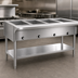 Thumbnail image #4 for Eagle Group DHT5-208-3 Electric Hot Food Table, Open Base, 5 Dry Wells, 79-Inch, 208V Three-Phase
