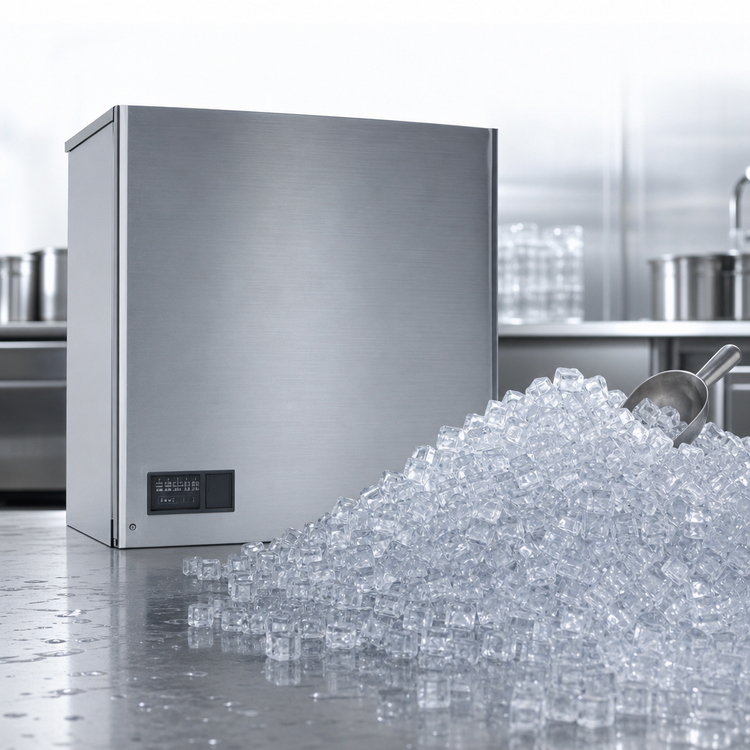 Product image #4 for Scotsman Prodigy ELITE Remote Air-Cooled Modular Small Cube Ice Maker, 996 lb/24 Hr