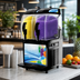 Thumbnail image #4 for Crathco I-PRO 2M Countertop Frozen Granita Dispenser with Light Panel, 2 x 2.9 Gallon Bowls