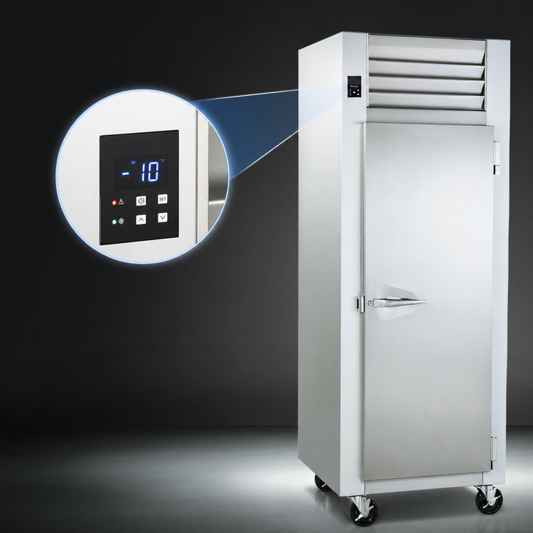 Product image #4 for Traulsen Spec-Line 24-Inch Wide Reach-In Freezer, 1-Section, Full-Height Solid Door, Self-Contained R-290, Stainless Steel
