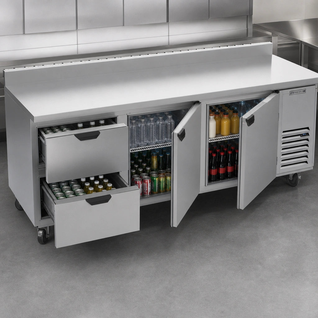 Mixed Door and Drawer Access