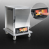 Thumbnail image #4 for Panco Half-Size Narrow-Width Transport Heated/Proofing Holding Cabinet, Non-Insulated, Solid Door