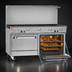 Thumbnail image #4 for Southbend Ultimate 60-Inch Gas Restaurant Range with 9 Burners, Convection Oven, and Cabinet Base
