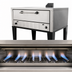 Thumbnail image #4 for Peerless Single Deck Gas Pizza Oven with 52 x 36 Inch Hearth Stone Deck, 100,000 BTU