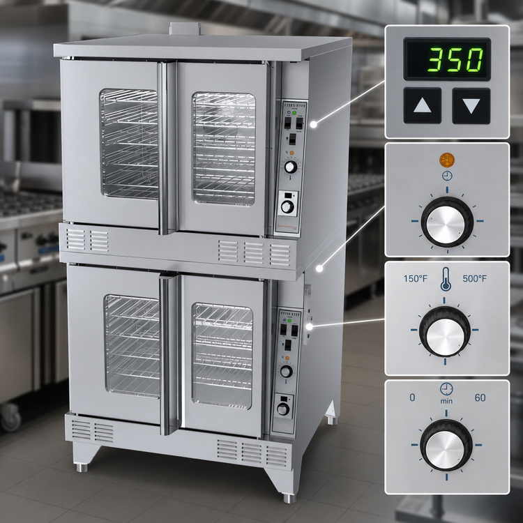Product image #4 for Garland Master Series Double-Deck Deep-Depth Gas Convection Oven