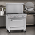 Thumbnail image #4 for Southbend S-Series 36-Inch Gas Restaurant Range with Griddle and Cabinet Base