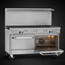 Thumbnail image #4 for Southbend Ultimate 60-Inch Gas Restaurant Range with 9 Burners, Convection Oven and Cabinet Base