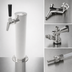 Thumbnail image #4 for Perlick Draft Arm Style Wine Dispensing Kit with 1 Faucet, Chrome Finish