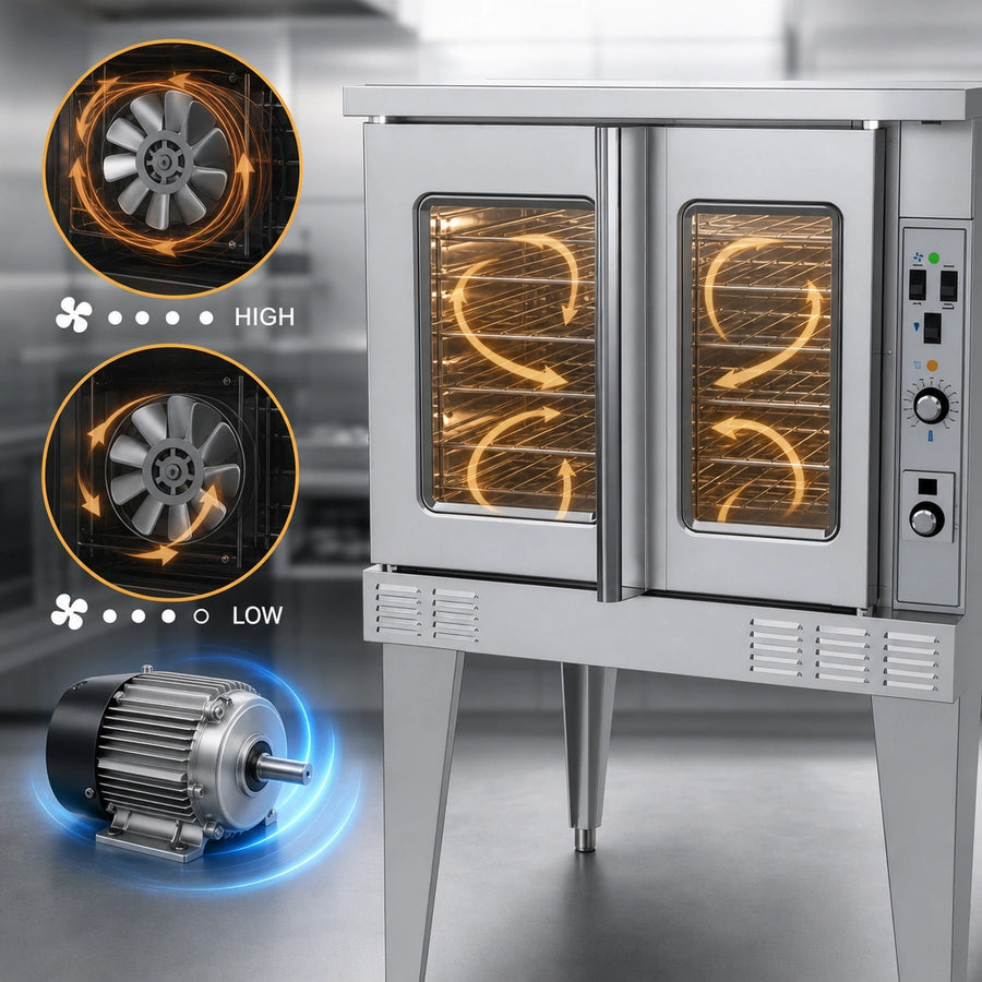 Two-Speed Convection Fan